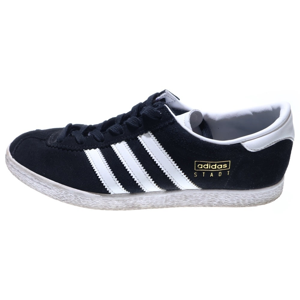 adidas(アディダス) STADT シュタット ローカットスニーカー ブラック 
