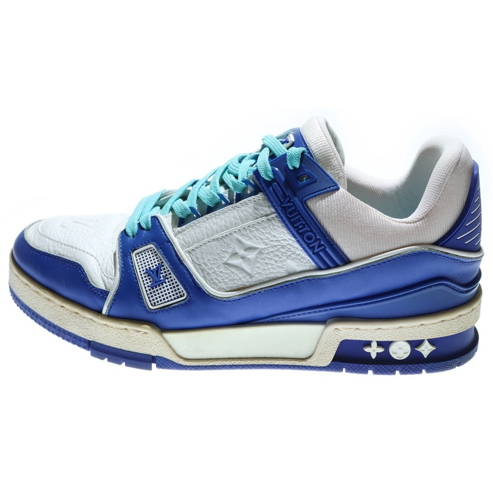 LOUIS VUITTON(ルイヴィトン) 22AW LV Trainer Line Sneakers LV トレイナーライン ローカットスニーカー ブルー/ホワイト FD0212