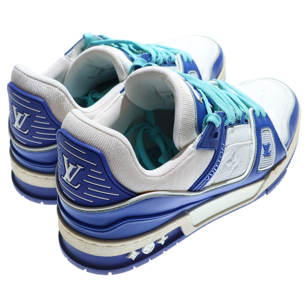 LOUIS VUITTON(ルイヴィトン) 22AW LV Trainer Line Sneakers LV トレイナーライン ローカットスニーカー ブルー/ホワイト FD0212