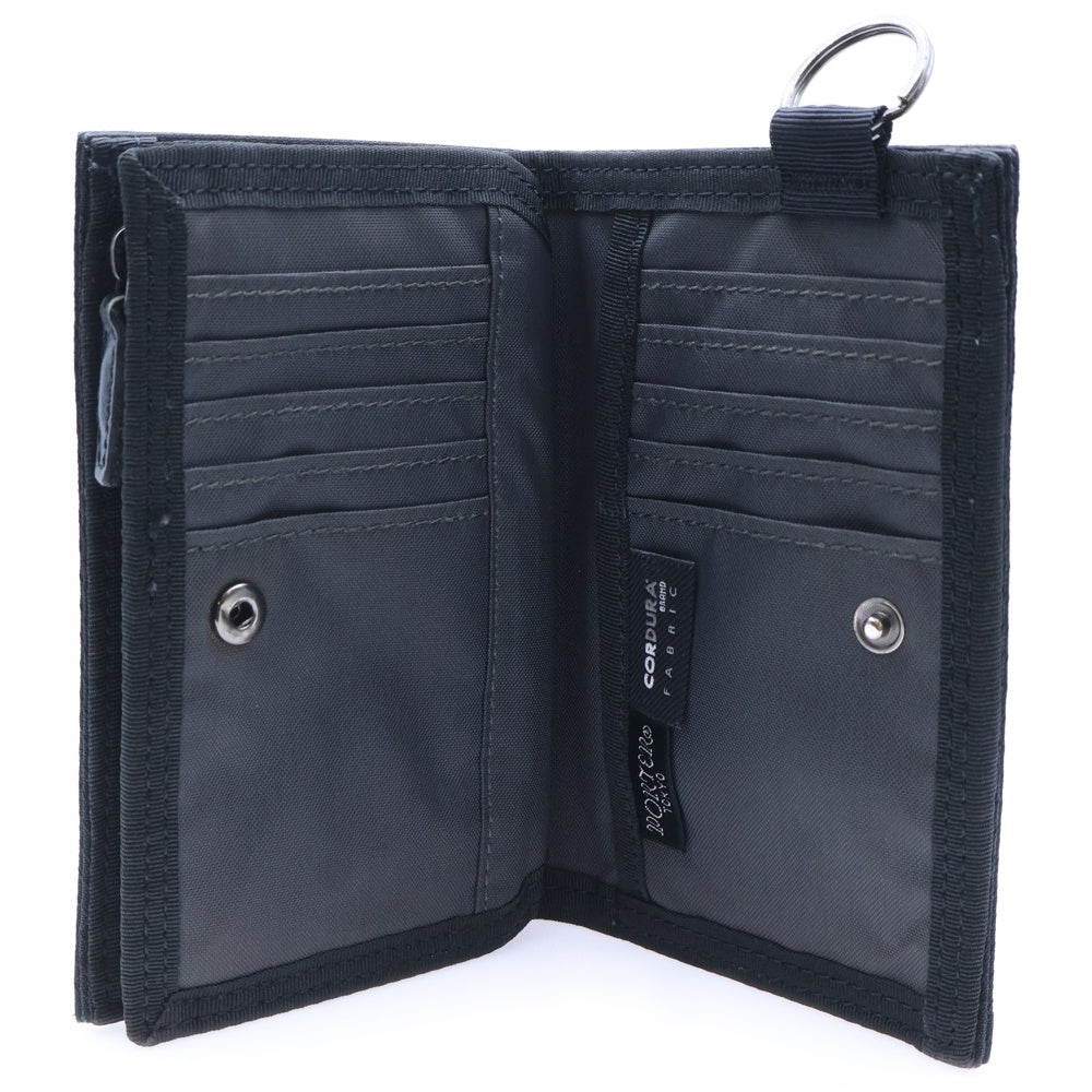 PORTER(ポーター) DILL WALLET M ディル 2つ折り ウォレット 財布 ブラック