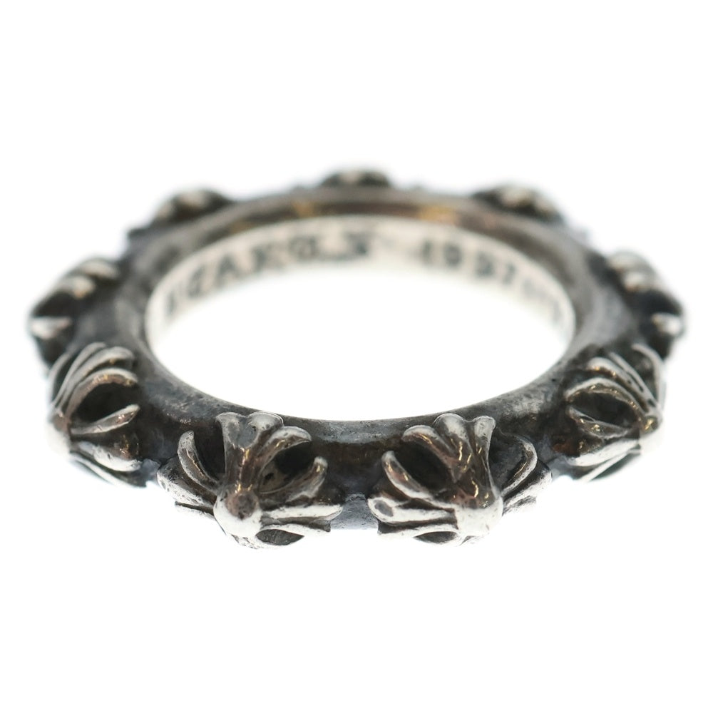 CHROME HEARTS(クロムハーツ) CROSS BAND クロスバンド リング シルバー BCA342