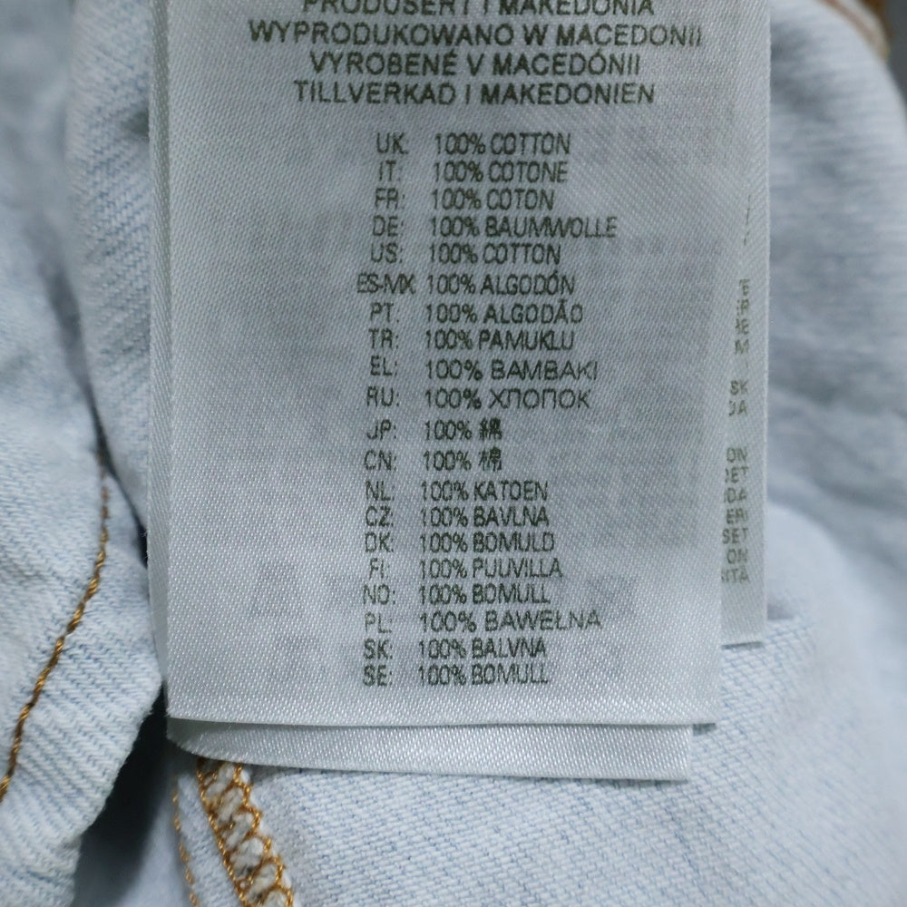 DIESEL(ディーゼル) DE-GLO-F デニムノースリワンピース インディゴ