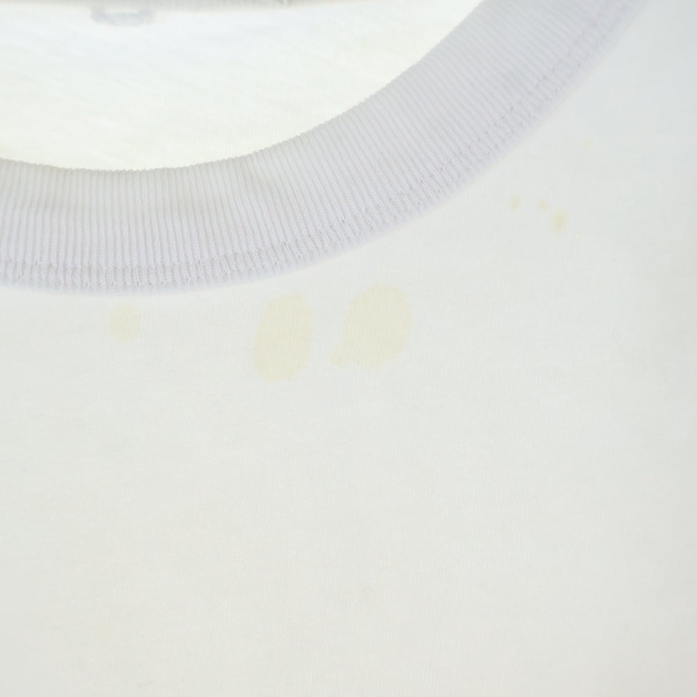 ALEXANDER WANG(アレキサンダーワン) ロゴ ショート丈 クロップド 半袖カットソー Tシャツ ホワイト レディース