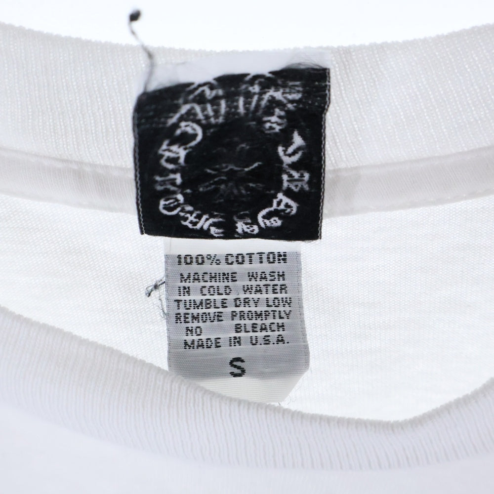 CHROME HEARTS(クロムハーツ) CHクロス CHロゴ プリント Tシャツ 半袖カットソー ホワイト