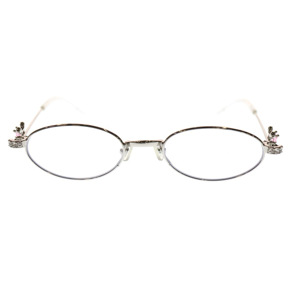 GENTLE MONSTER(ジェントルモンスター) On Ring 02 オーバルメタル アイウェア シルバー