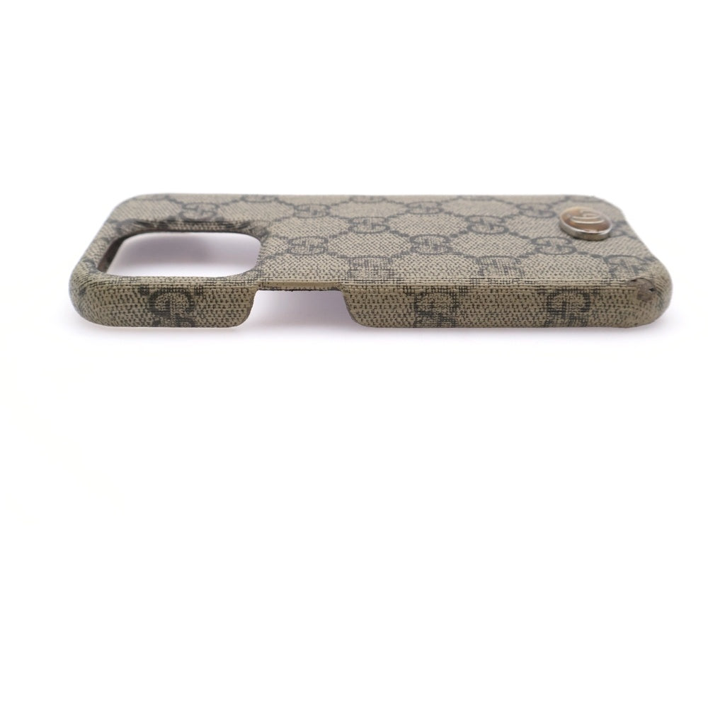 GUCCI(グッチ) GGスプリーム オフィディア iPhone14Pro スマホケース 753610・617664 ベージュ