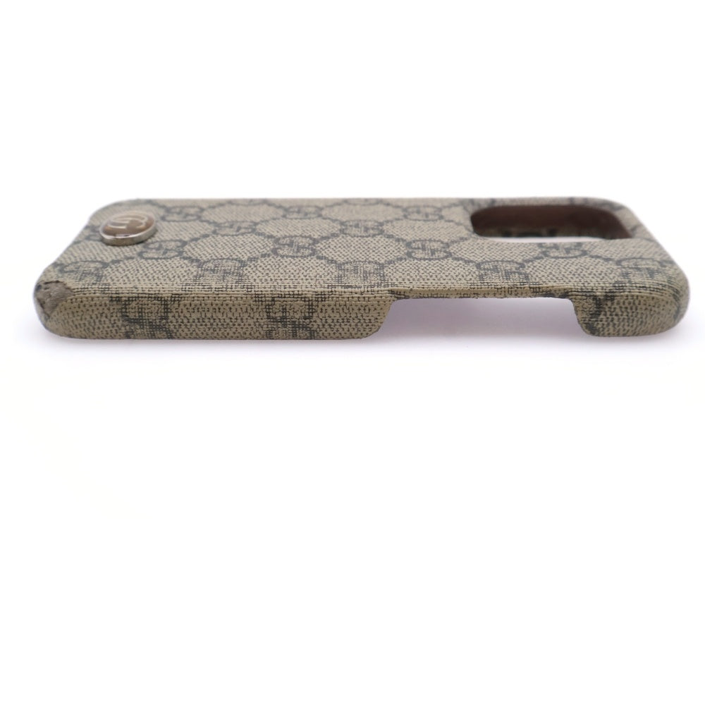GUCCI(グッチ) GGスプリーム オフィディア iPhone14Pro スマホケース 753610・617664 ベージュ
