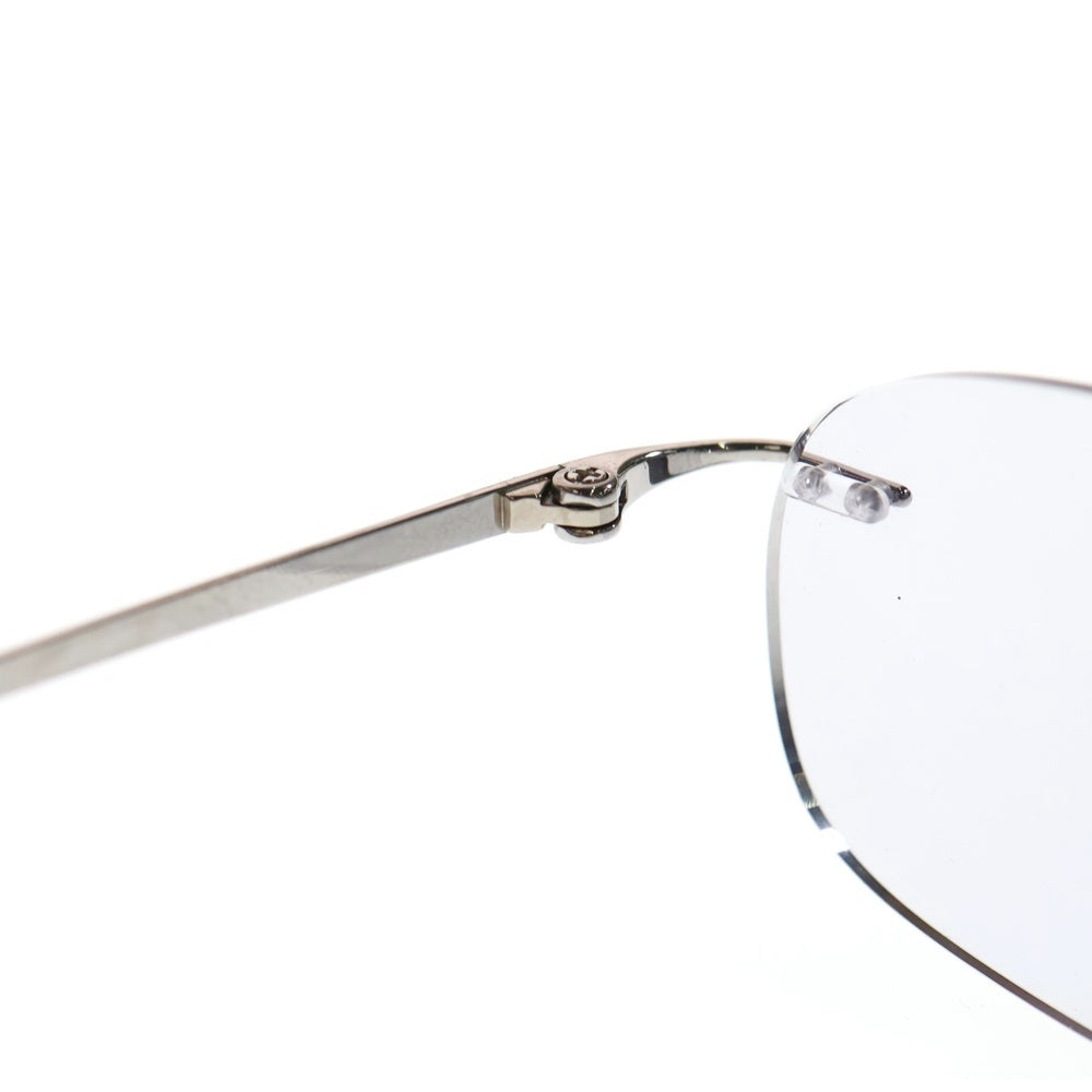 Atelier Macri(アトリエマクリ) rimless リムレス アイウェア クリア シルバー