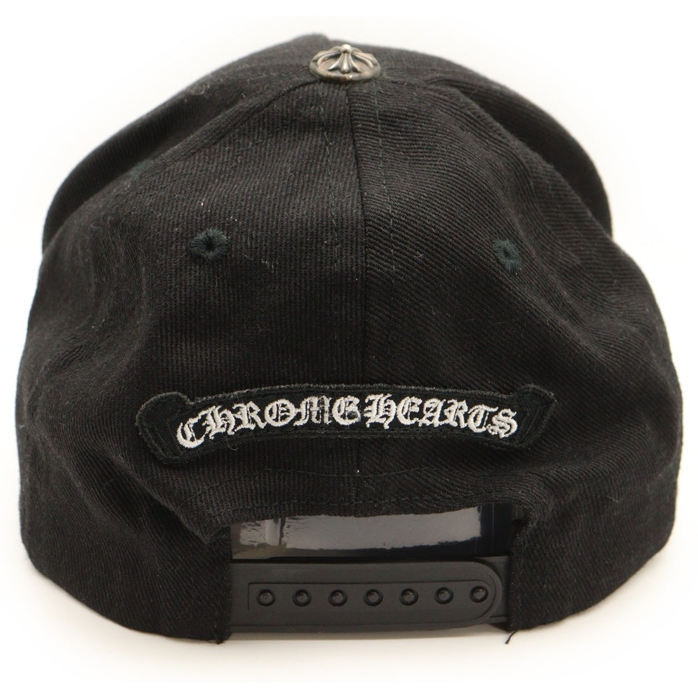 CHROME HEARTS(クロムハーツ) BASEBALL TRUCKER ベースボール トラッカーキャップ ダガー刺繍 帽子 ブラック