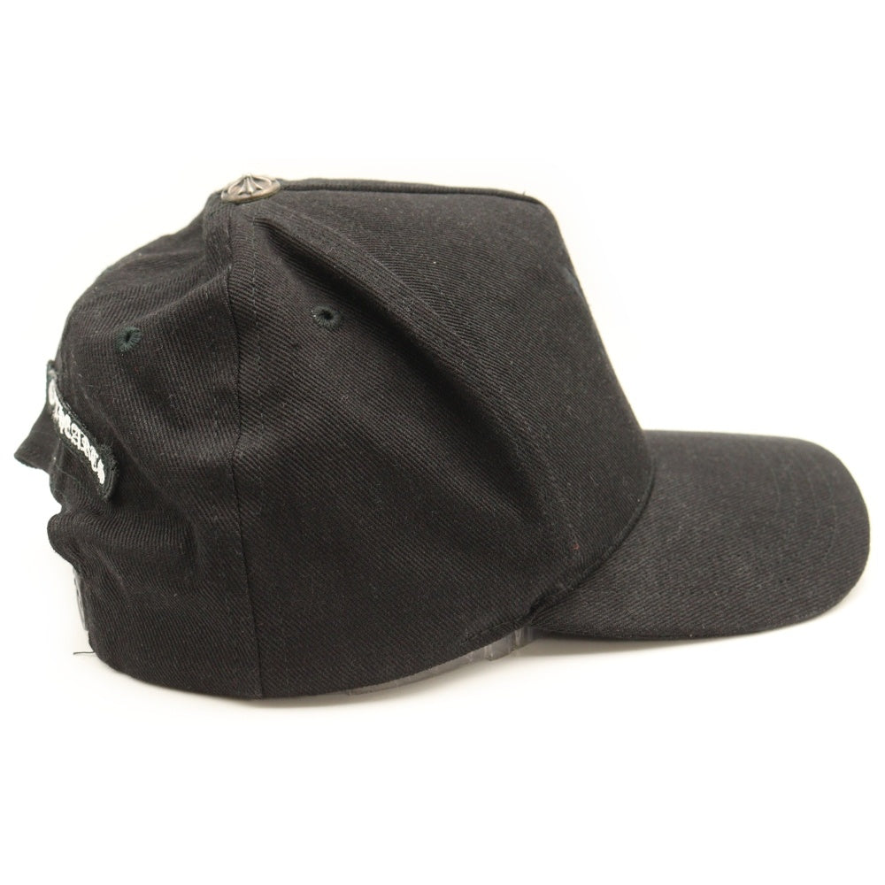 CHROME HEARTS(クロムハーツ) BASEBALL TRUCKER ベースボール トラッカーキャップ ダガー刺繍 帽子 ブラック