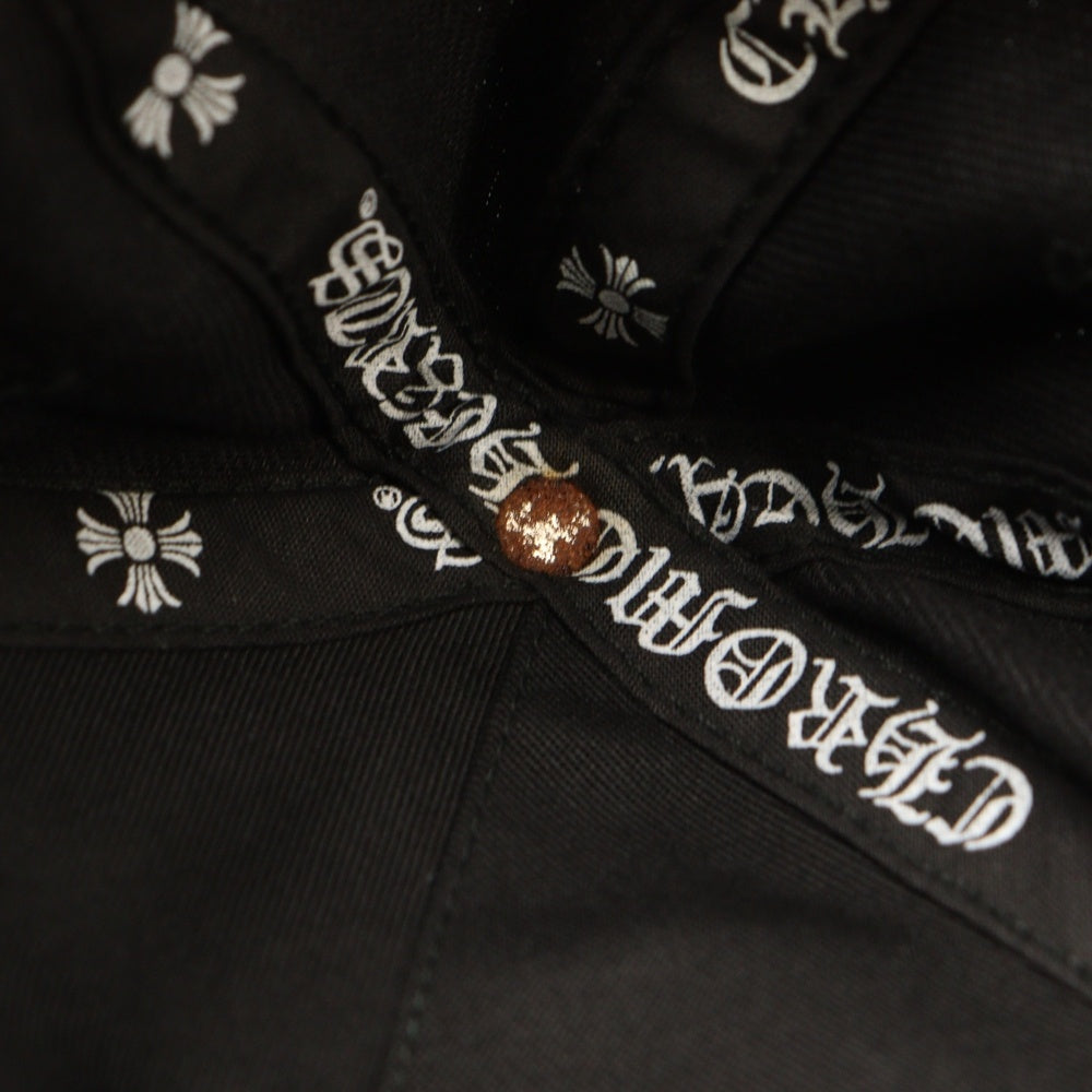 CHROME HEARTS(クロムハーツ) BASEBALL TRUCKER ベースボール トラッカーキャップ ダガー刺繍 帽子 ブラック