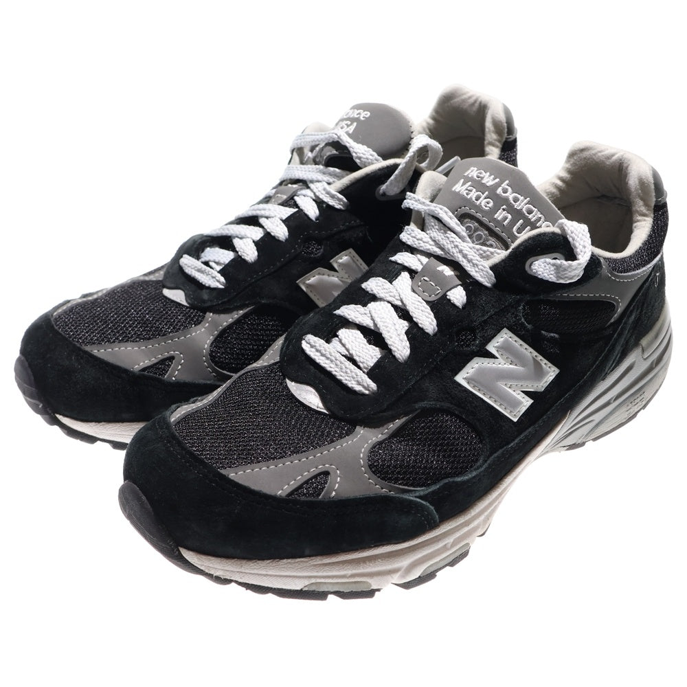 New Balance(ニューバランス) MR993BK Made in USA スエード メッシュローカットスニーカー ブラック US10/28cm