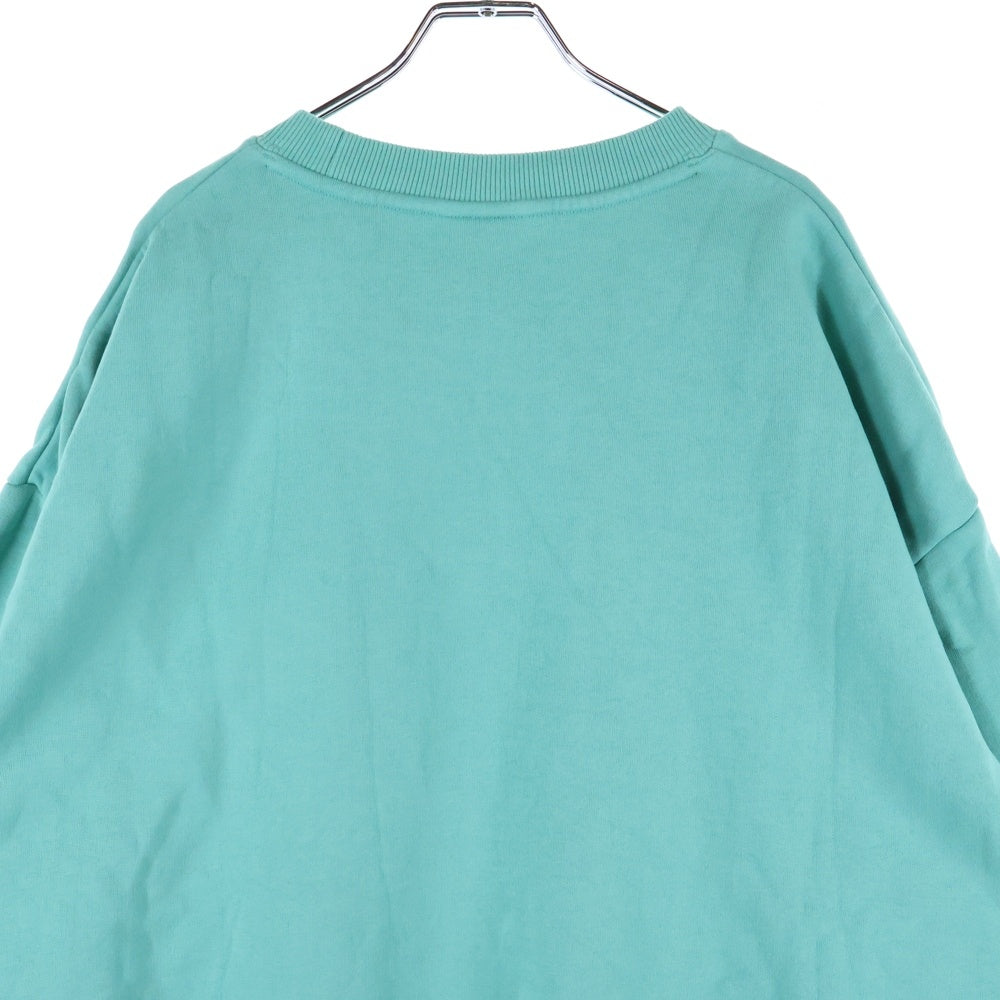 KITH(キス) ×Disney Daisy Classic Logo Crewneck デイジー刺繍 ボックスロゴ クルーネック スウェット トレーナー グリーン