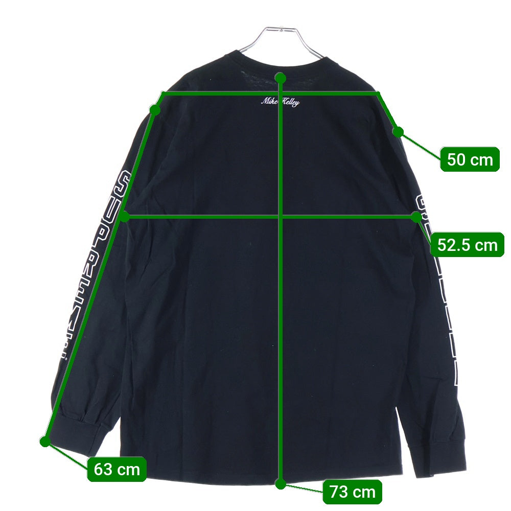 SUPREME(シュプリーム) 18AW Mike Kelly L/S Tee マイクケリー ロングスリーブ 長袖Tシャツ カットソー ブラック