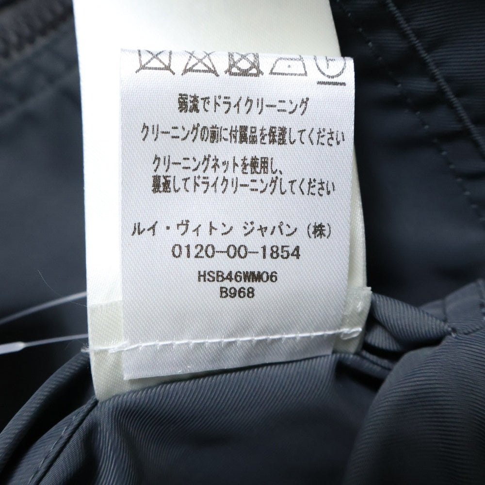 LOUIS VUITTON(ルイヴィトン) 24AW Monogram Reversible Windbreaker モノグラムリバーシブルナイロンウインドブレーカー ブラック RM242MM MO6 HSB46W