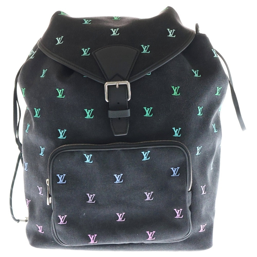 LOUIS VUITTON(ルイヴィトン) Montsouris Backpack LVブラゾン デニム