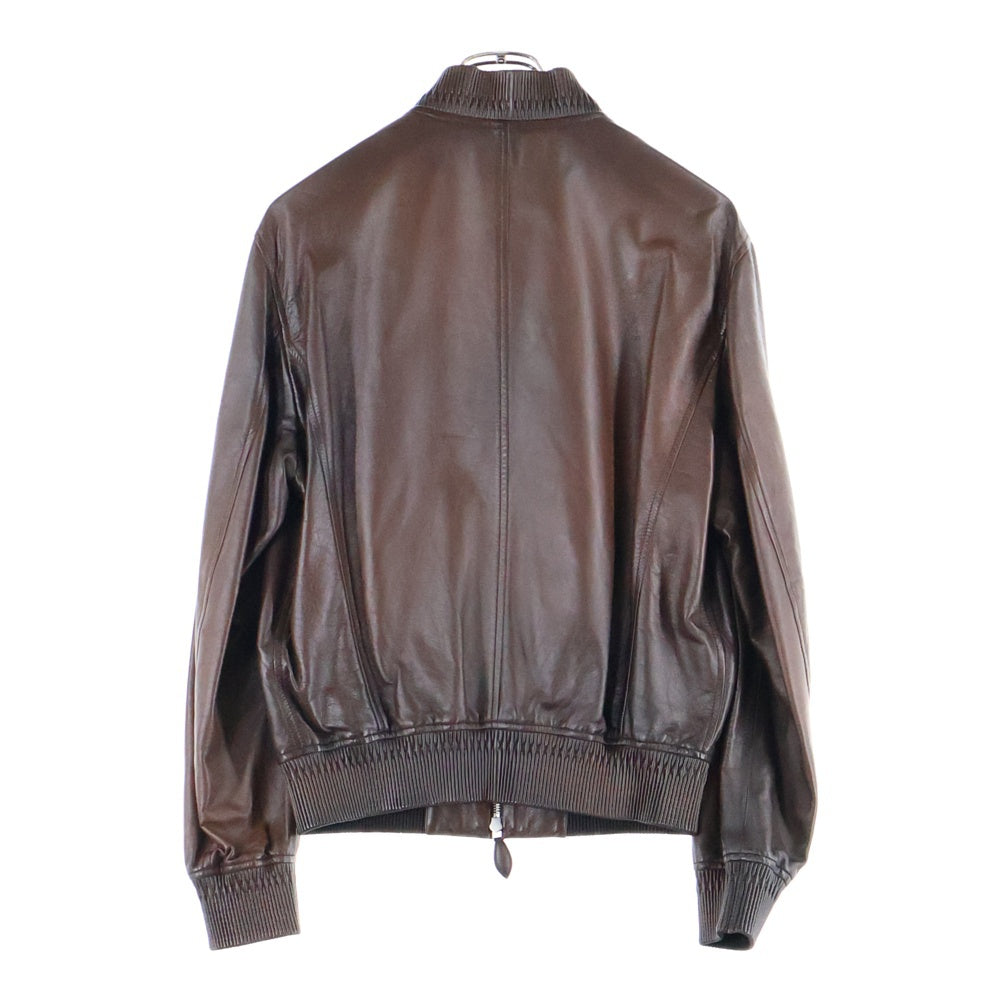 Berluti(ベルルッティ) Patina Leather Bomber パティーナ レザー ボンバージャケット ブラウン R23LBL119KAJS