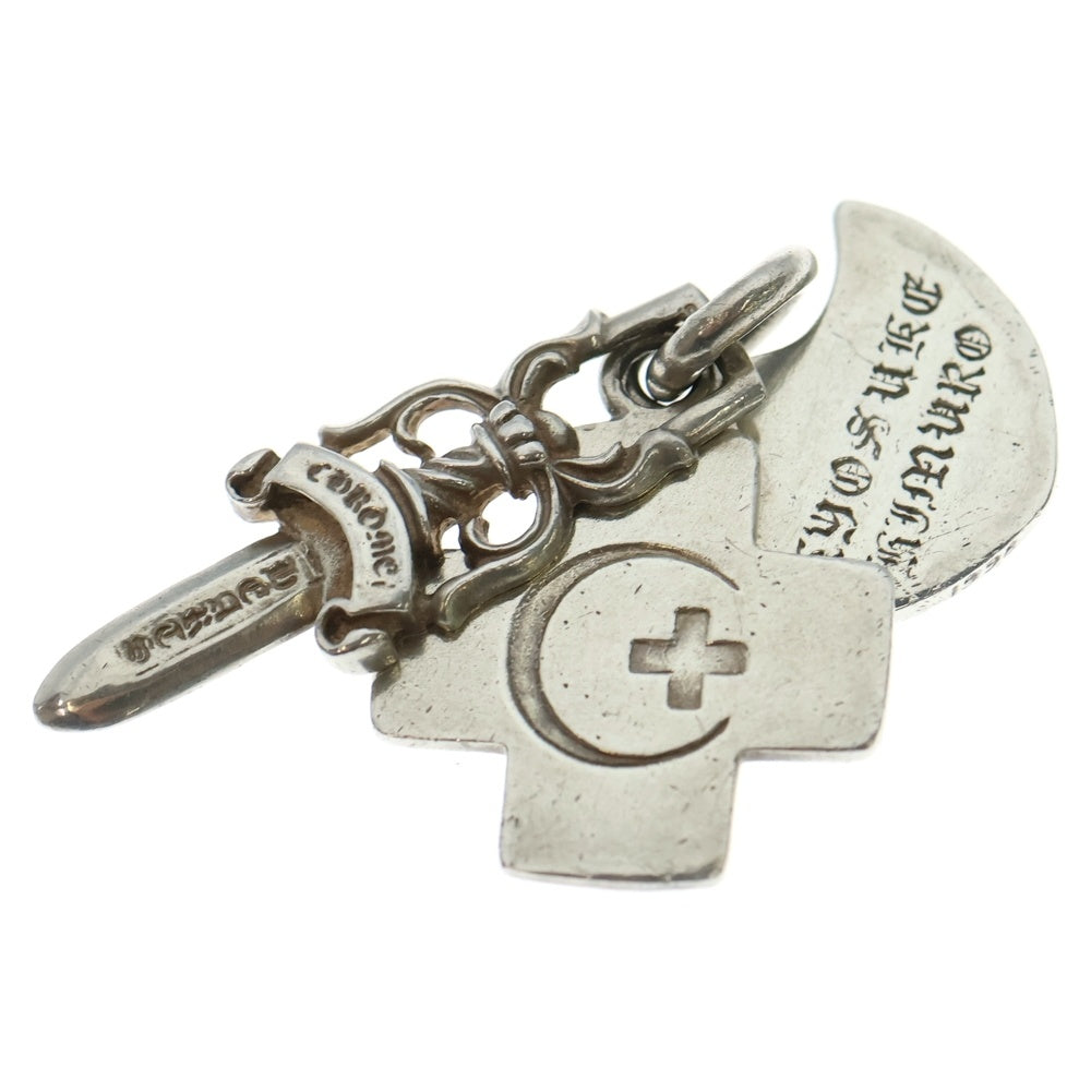 CHROME HEARTS(クロムハーツ) × 氷室京介 3TRINKETS 3トリンケッツ ペンダントトップ シルバー