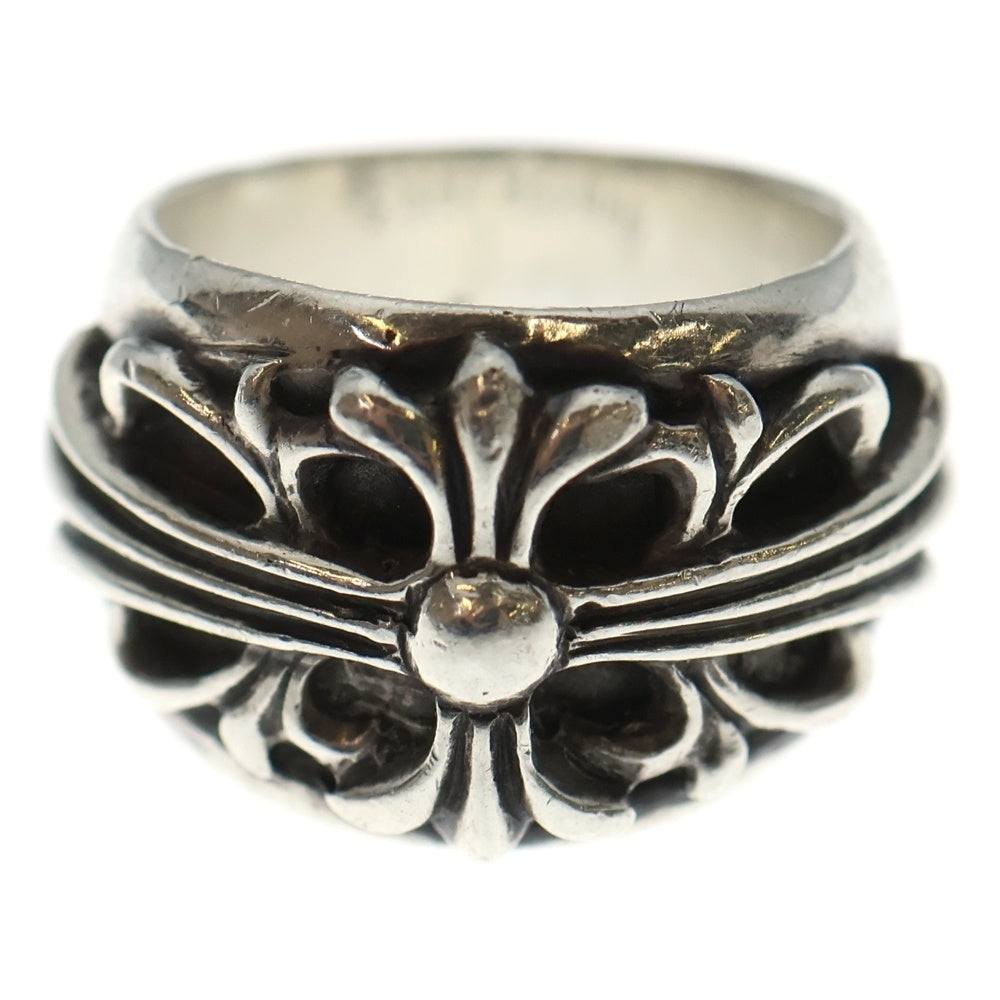 CHROME HEARTS(クロムハーツ) FLRL CRS フローラルクロス リング シルバー BCA346