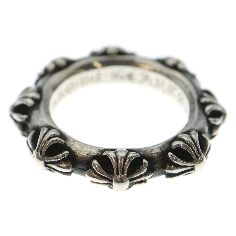 CHROME HEARTS(クロムハーツ) CROSS BAND クロスバンド リング シルバー BCA342
