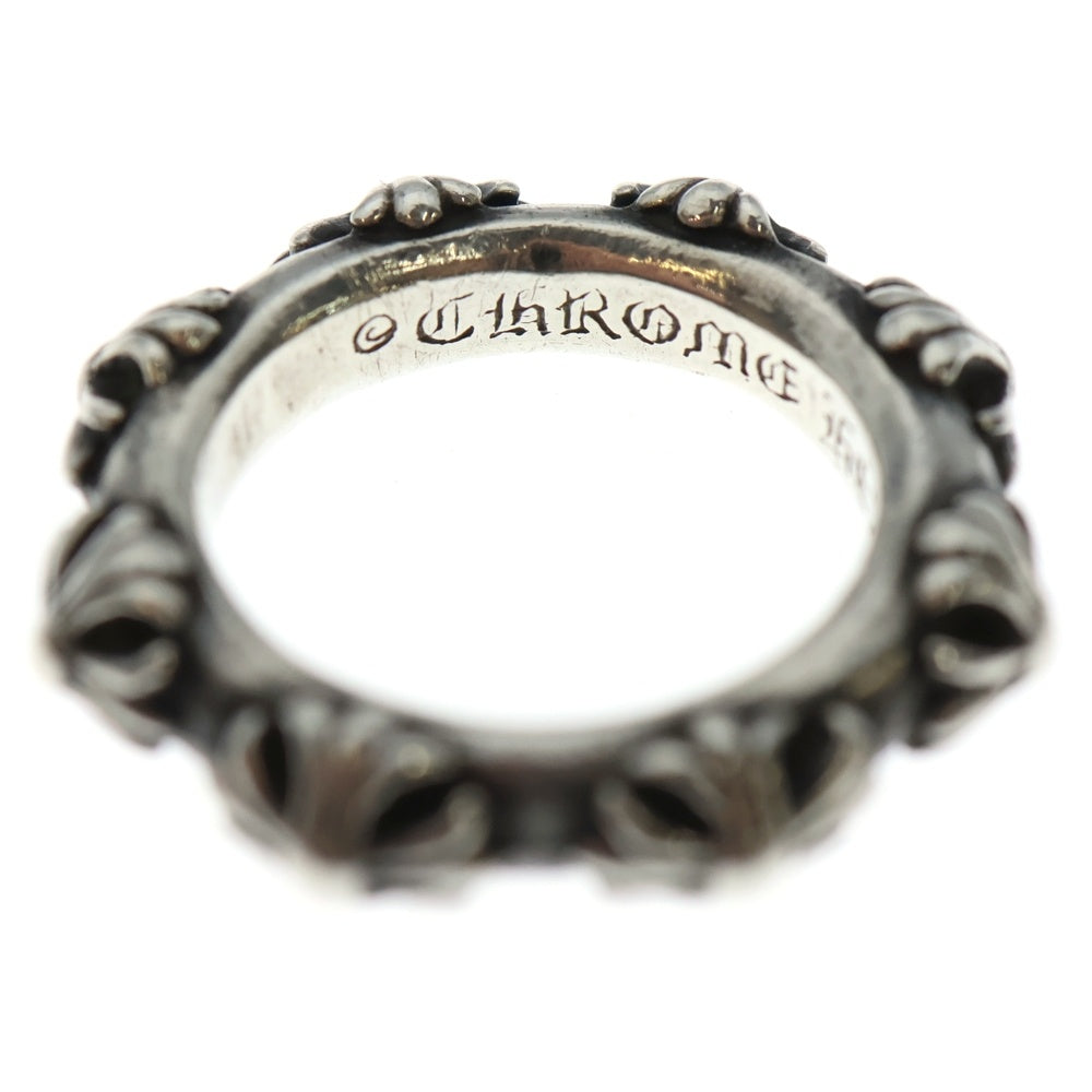 CHROME HEARTS(クロムハーツ) CROSS BAND クロスバンド リング シルバー BCA342