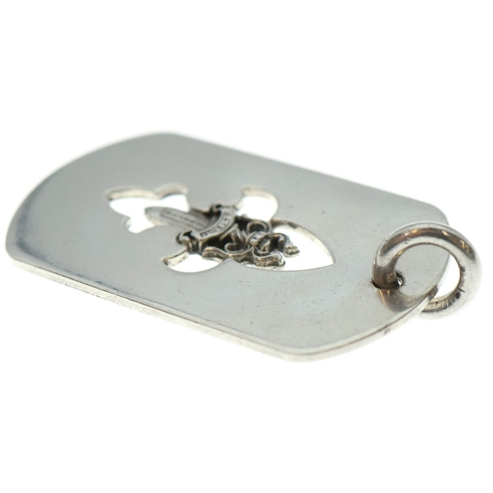 CHROME HEARTS(クロムハーツ) D TAG LRG FLE DAG フレア ダガー ラージ ドッグタグ ペンダントトップ シルバー