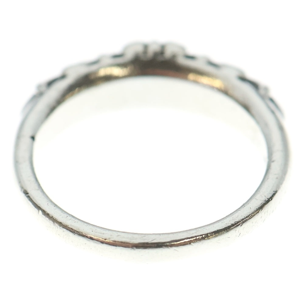 CHROME HEARTS(クロムハーツ) BABY CLASSIC 1 DIA ベイビークラシックフローラルクロスリング 1ダイヤ シルバー