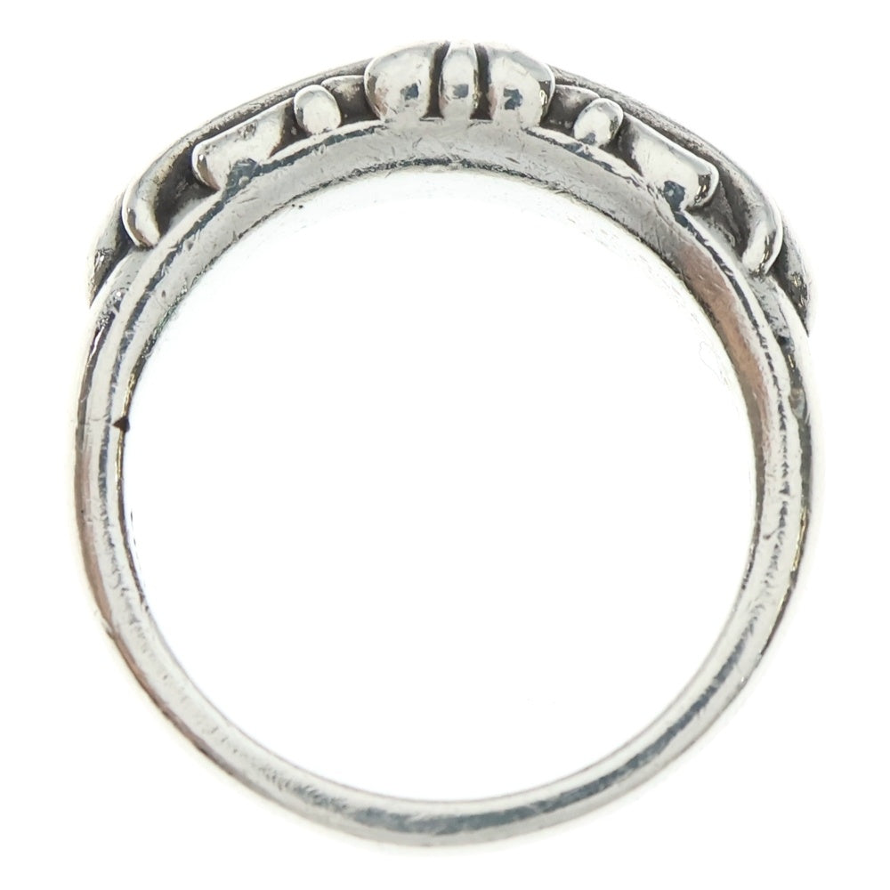 CHROME HEARTS(クロムハーツ) BABY CLASSIC 1 DIA ベイビークラシックフローラルクロスリング 1ダイヤ シルバー