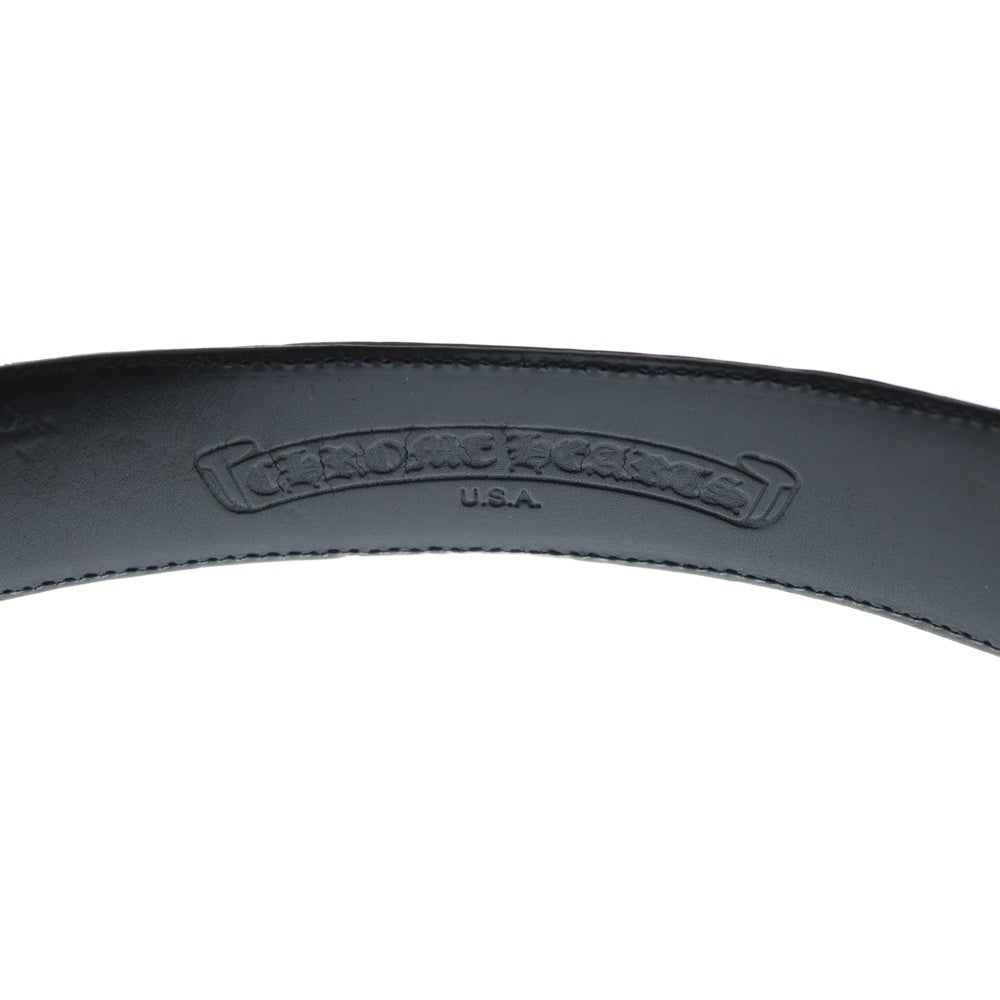 CHROME HEARTS(クロムハーツ) BLT CLASSIC 3PC クラシック 3ピース レザーベルト ブラック