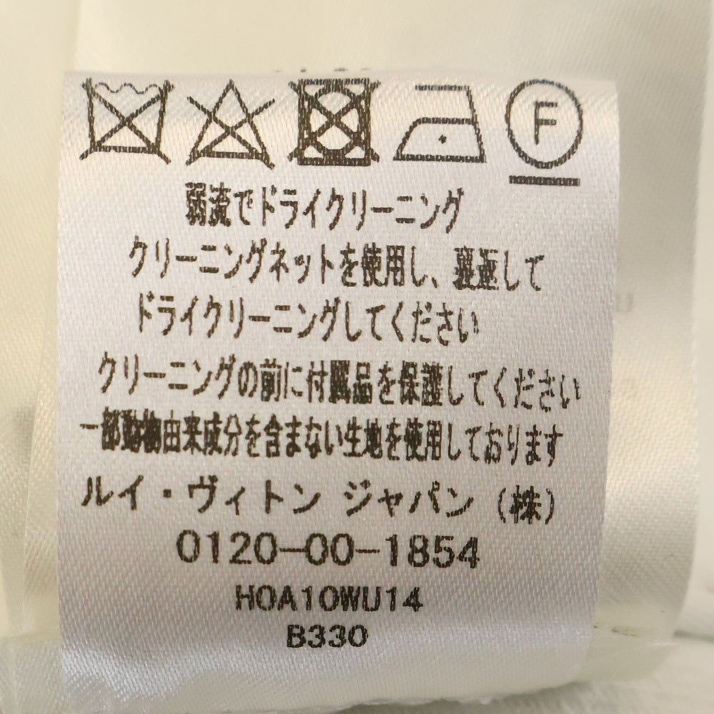 LOUIS VUITTON(ルイヴィトン) 23SS スプレーモノグラムデニムトラッカージャケット ホワイト/ブルー RM231M U14 HOA10W