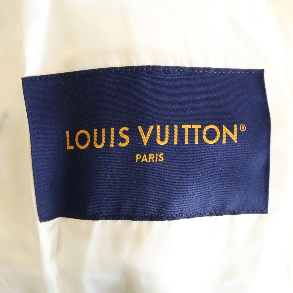 LOUIS VUITTON(ルイヴィトン) 23SS モノグラムプレイグラウンドバーシティブルゾン スタジャン アイボリー/イエロー RM231 YJ3 HOL62E