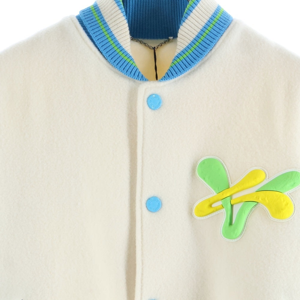 LOUIS VUITTON(ルイヴィトン) 23SS レインボープレイグラウンドバーシティブルゾン スタジャン マルチ RM231 YC8 HOL63E