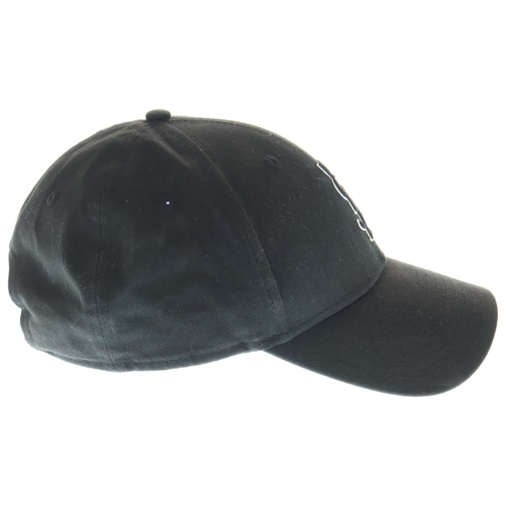 SAINT LAURENT PARIS(サンローランパリ) ×New Era ロゴキャップ モノグラム刺繍 ブラック