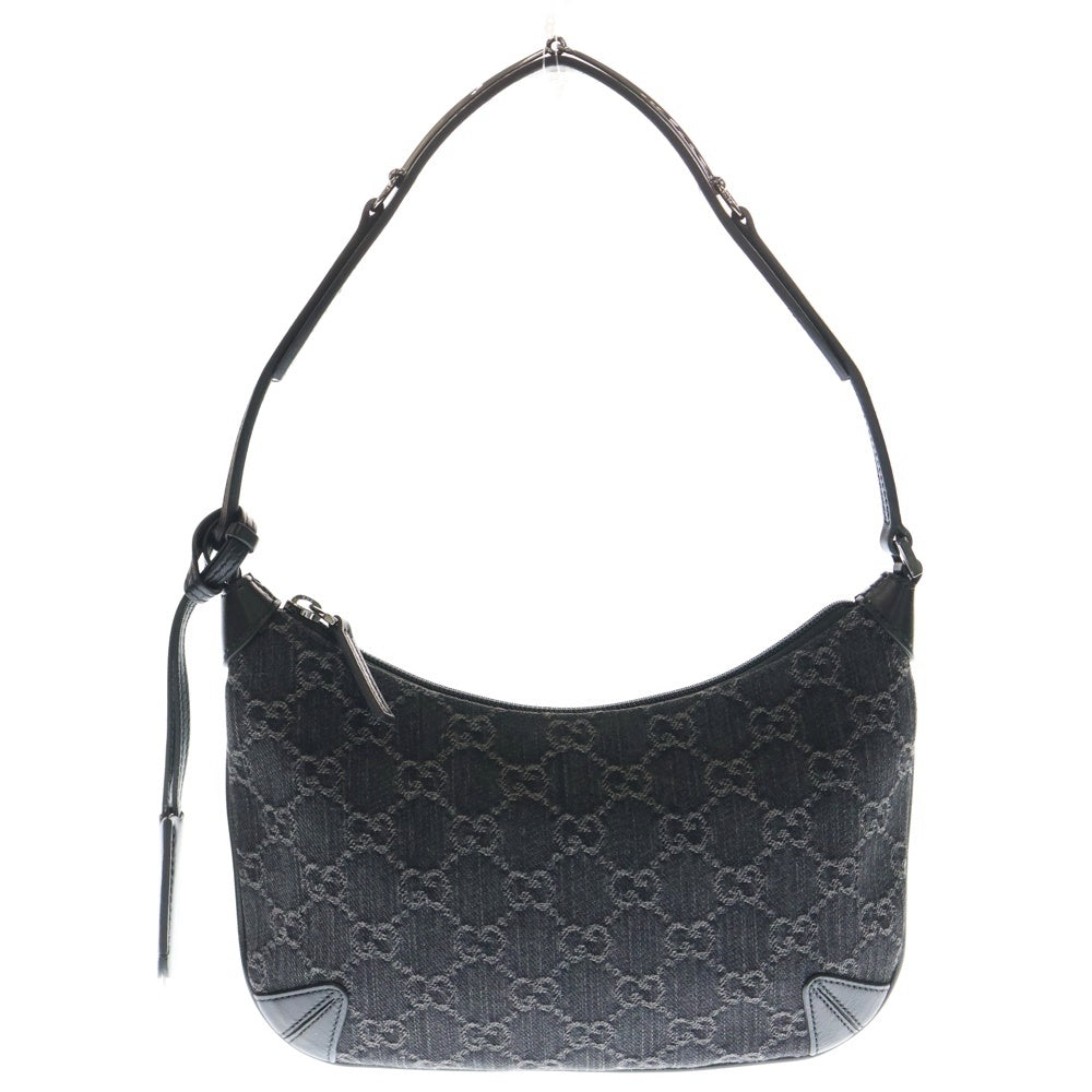 GUCCI(グッチ) GGデニム ショルダーバッグ ブラック 774719