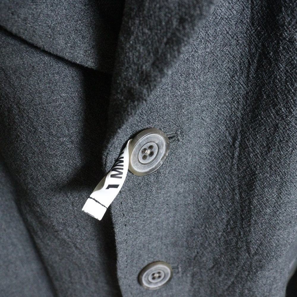 MAISON MIHARAYASUHIRO(メゾンミハラヤスヒロ) Triple Layered Wool Jacket トリプルレイヤードウールジャケット グレー J15JK131