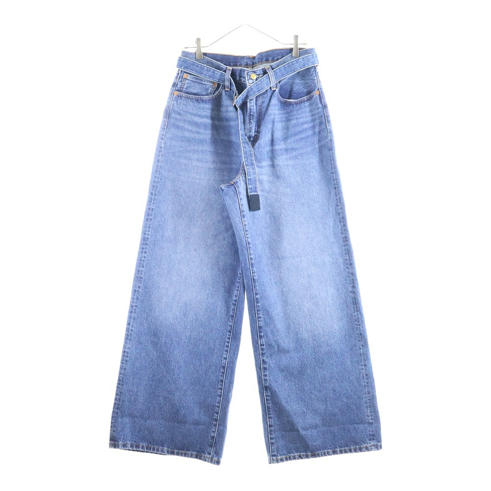 Sacai(サカイ) 25SS ×LEVI'S Denim Pants リーバイス ベルト ウォッシュド デニムパンツ インディゴブルー 25-0962S