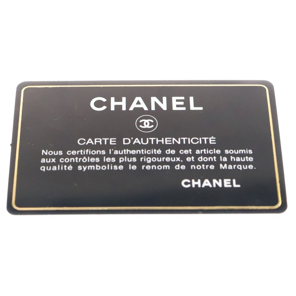 CHANEL(シャネル) 19ラウンドチェーンショルダー マトラッセ ラムスキン ブラック GD SV金具