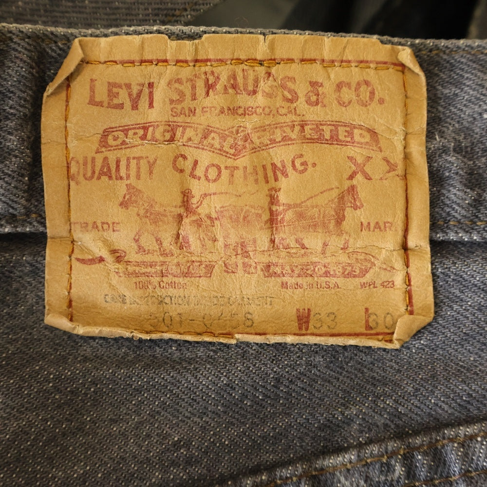 Levi's(リーバイス) 80s 501-0558 デニム パンツ ブラック
