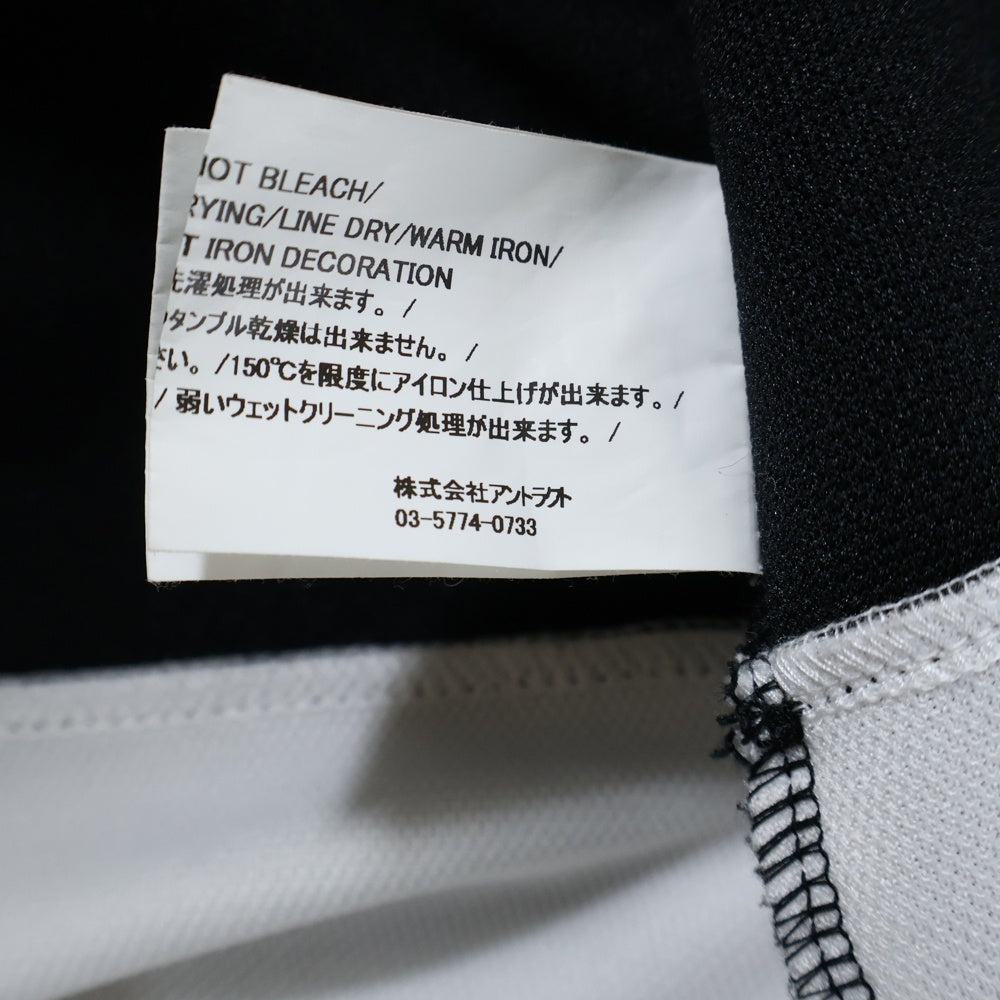 READY MADE(レディメイド) 23SS GAME SHIRT SMILE RE-PO-BK-00-00-249 ゲームシャツ ホッケーシャツ スマイル ブラック