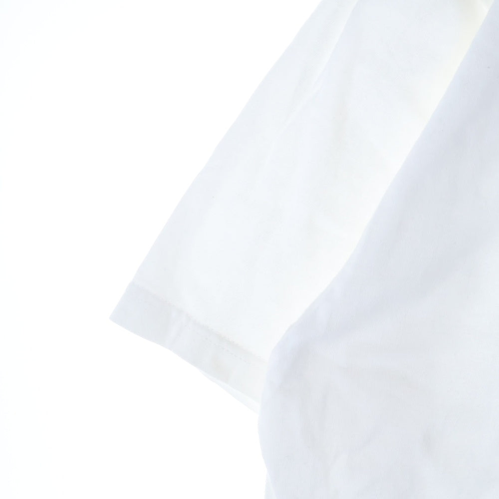 WIND AND SEA(ウィンダンシー) ×GOD SELECTION XXX ×ゴッドセレクション コラボ フロントデザイン 半袖Tシャツ カットソー ホワイト