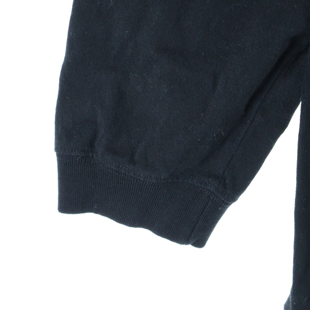 WIND AND SEA(ウィンダンシー) ×GOD SELECTION XXX ×ゴッドセレクション コラボ フロントデザイン 長袖Tシャツ ブラック