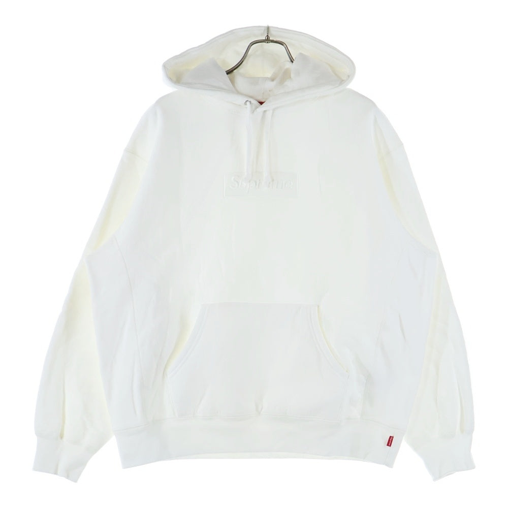 SUPREME(シュプリーム) 23AW Box Logo Hooded Sweatshirt ボックスロゴ フーデッド プルオーバー スウェットパーカー ホワイト