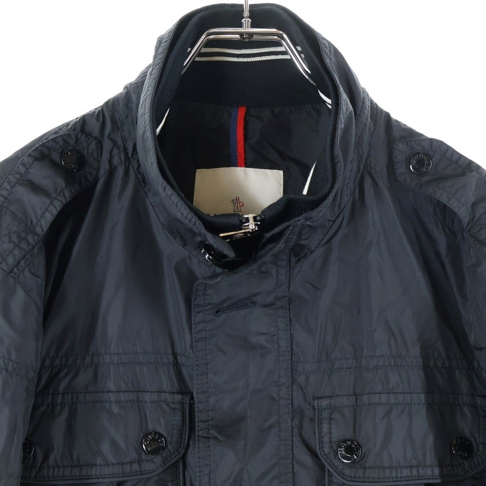 MONCLER(モンクレール) MATE GIUBBOTTO M-65 ナイロンジプアップジャケット ブラック 210914114705