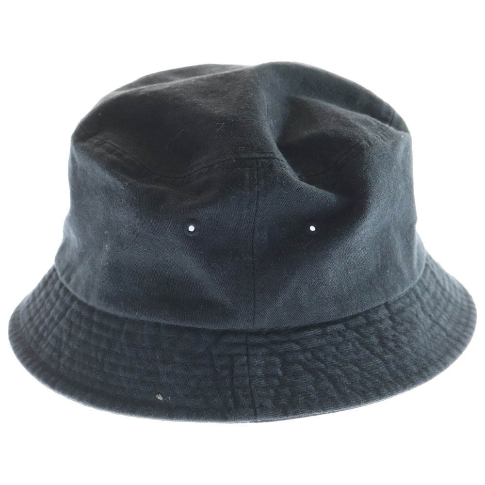 UNION(ユニオン) ロゴ刺繍 バケットハット 帽子 ブラック