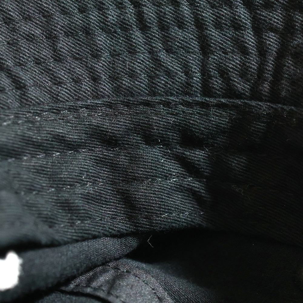 UNION(ユニオン) ロゴ刺繍 バケットハット 帽子 ブラック