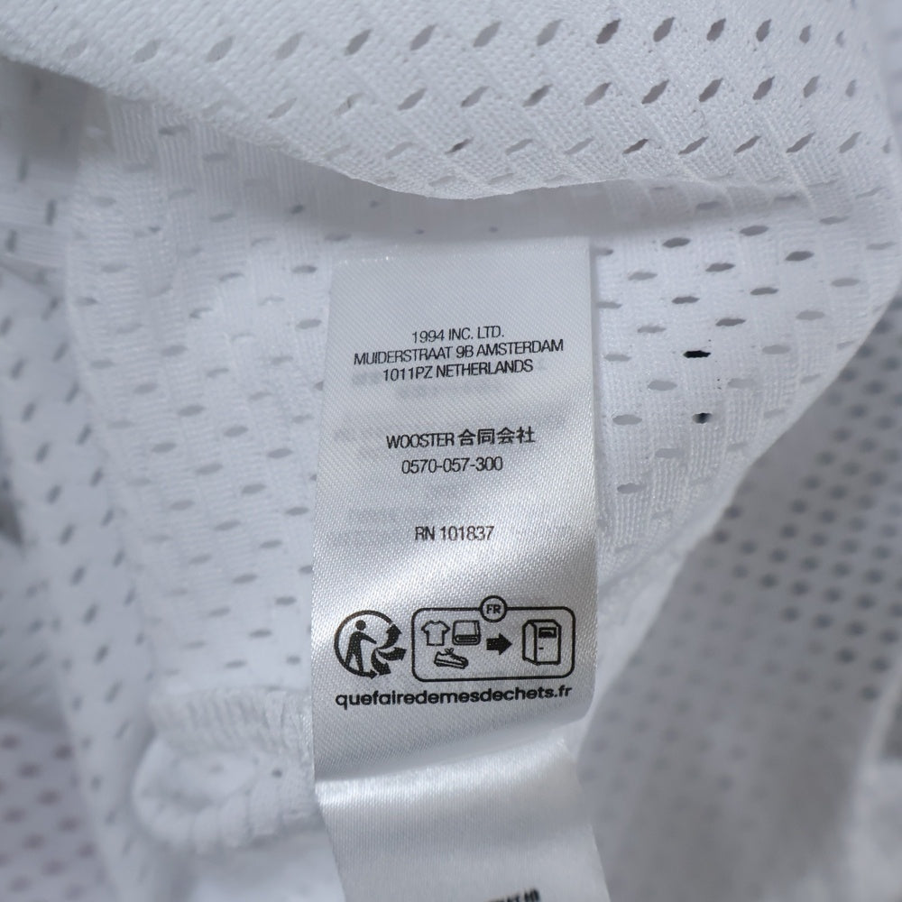 SUPREME(シュプリーム) 25SS Bandana Football Jersey バンダナ フットボールジャージ メッシュカットソー半袖Tシャツ ホワイト/レッド