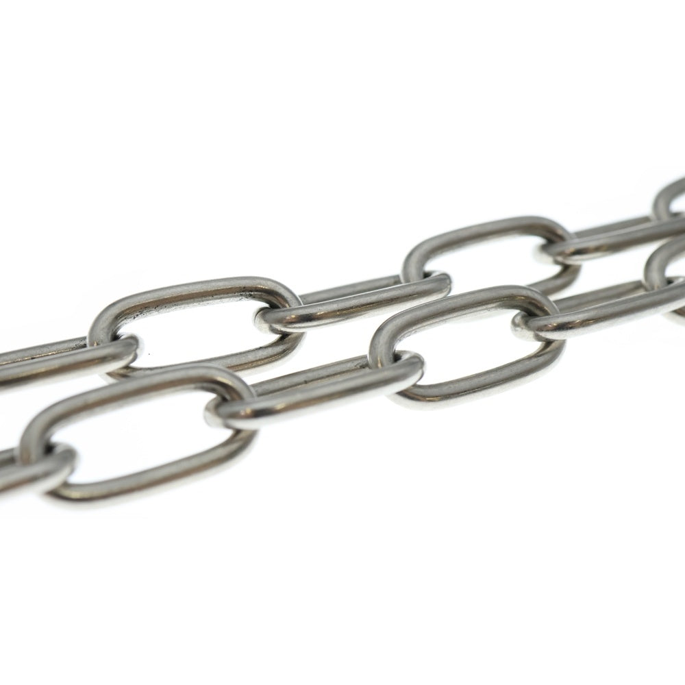 RAF SIMONS(ラフシモンズ) 22AW 南京錠 チェーンネックレス シルバー