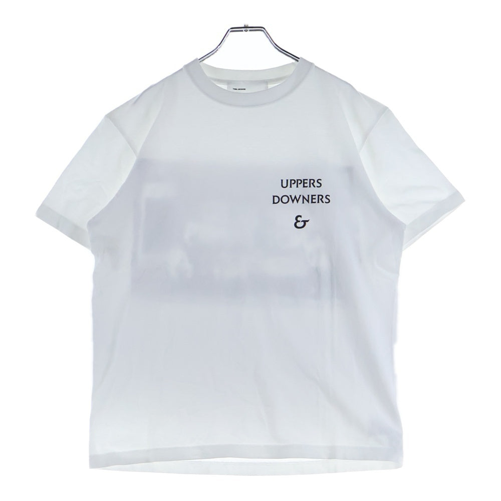 TOGA TOO(トーガ トゥ) TOGA × BOY'S OWN T-shirt 両面プリントクルーネック半袖Tシャツ TC241ーJK514 ホワイト