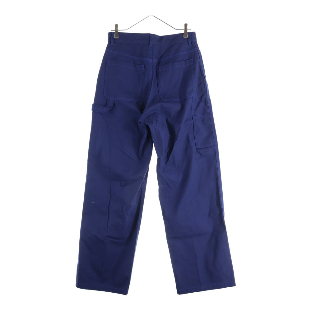 TOGA TOO(トーガ トゥ) COTTON CANVAS PANTS コットンキャンバス パンツ TZ242-FF978 ブルー