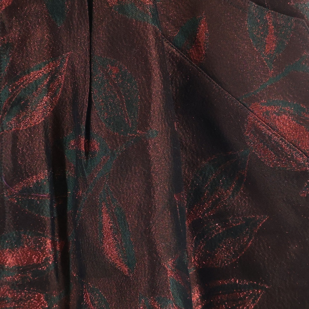 BED J.W. FORD(ベッドフォード) JACQUARD HALF TROUSERS 22SS-B-PT07-1 ジャガード ハーフトラウザーズ ベルテッドショーツ レッド